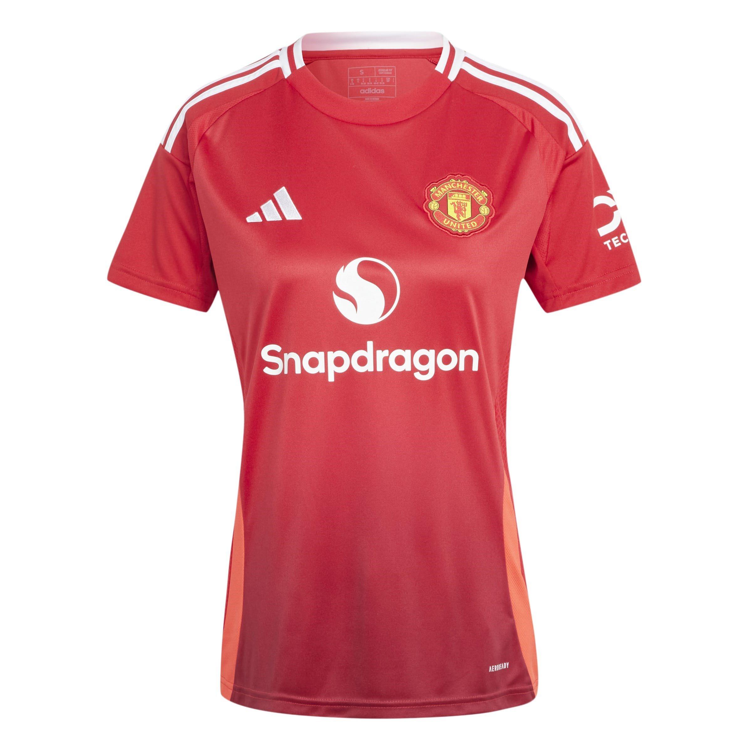 adidas Manchester United Home Shirt 2024 2025 Womens