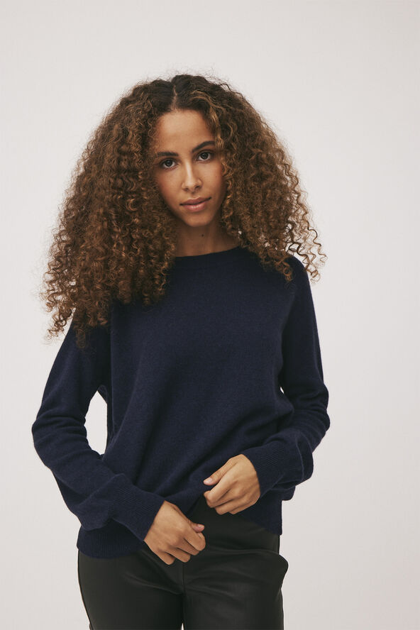 Magasin du Nord Collection Mabel 2 - 100% Cashmere Navy
