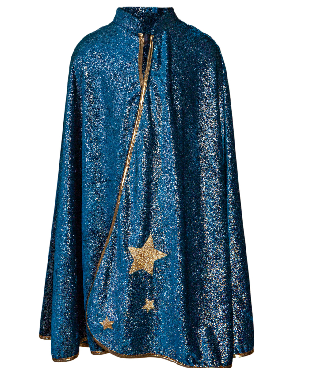 GREAT PRETENDERSDÉGUISEMENT CAPE DE MAGICIEN BLEU AVEC ÉTOILES
