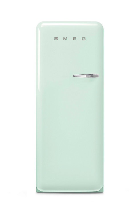 Réfrigérateur congélateur à poser ouverture gauche Smeg FAB28LPG5 244L / 26L vert d'eau