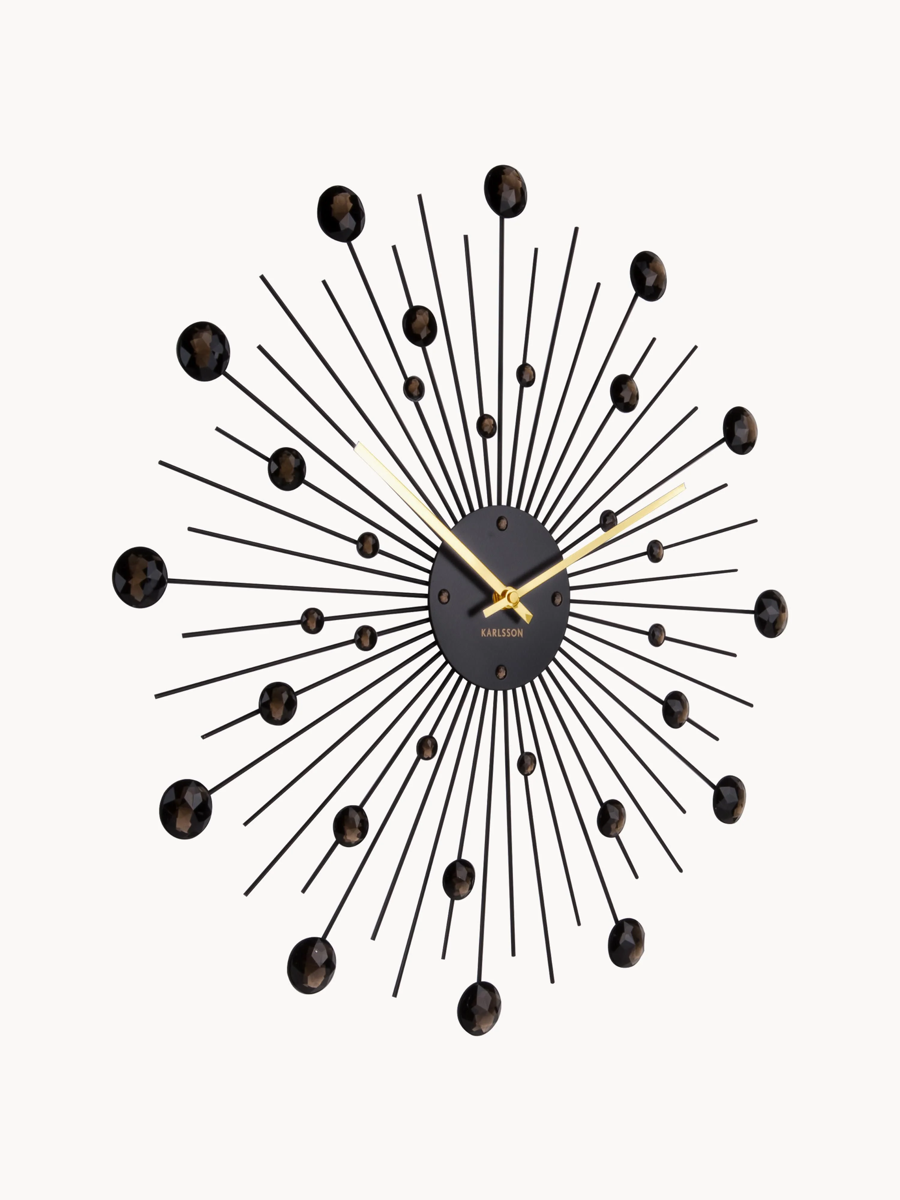 Wandklok Sunburst