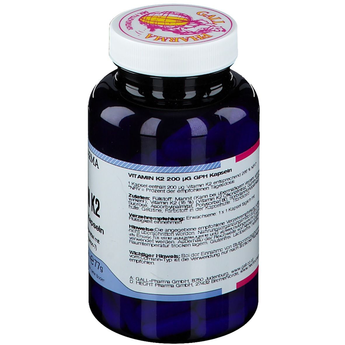 Hecht Vitamin K2 200 µg