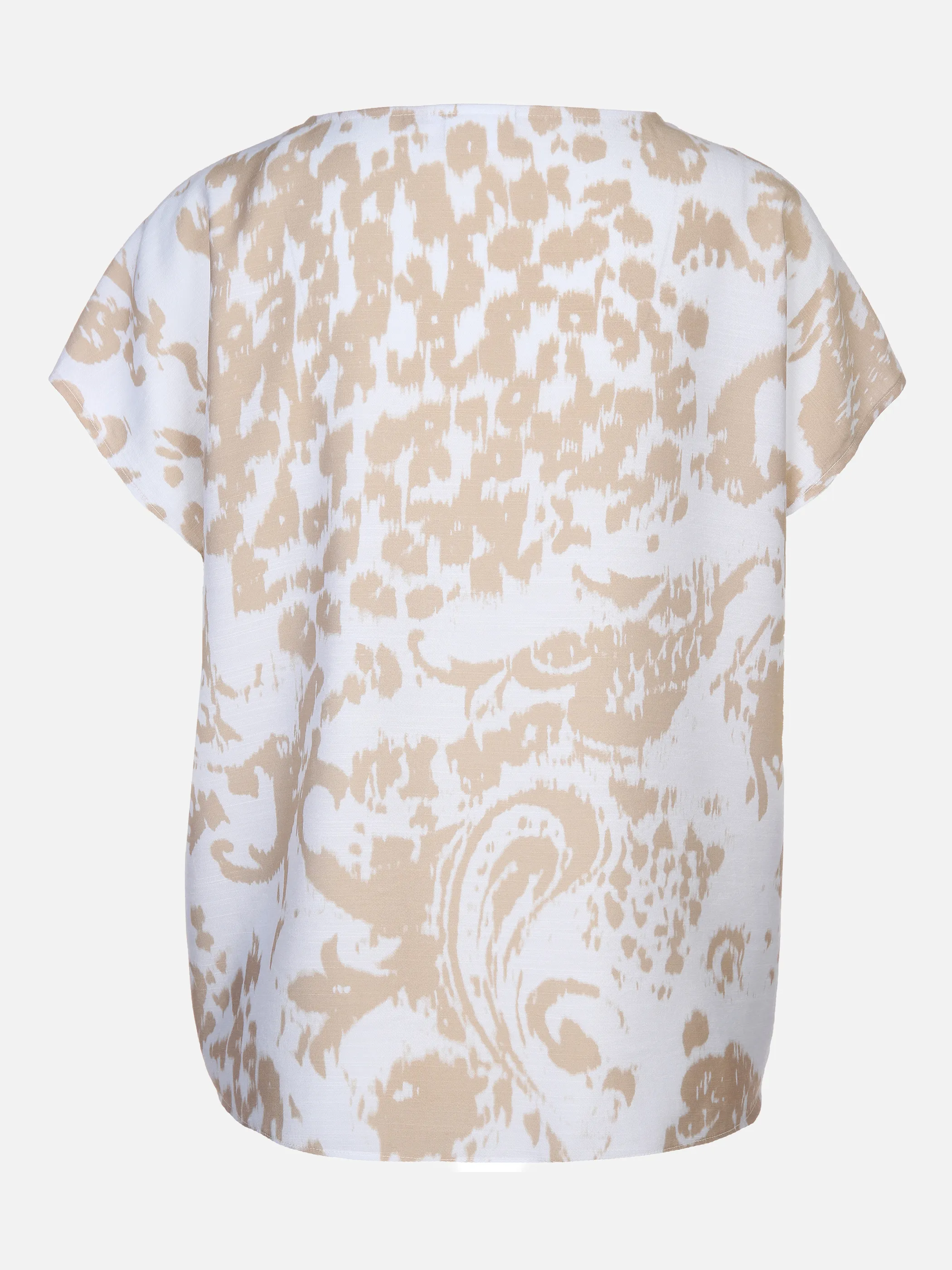 Damen Blusenshirt mit Kellerfalte