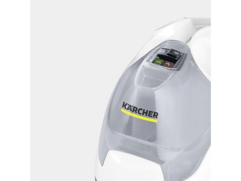 Kärcher SC 4 EasyFix IRON, Cylinderdamp rengøringsmiddel, 0,8 L, Sort, Hvid, 50 cm, 100 cm, 4 m