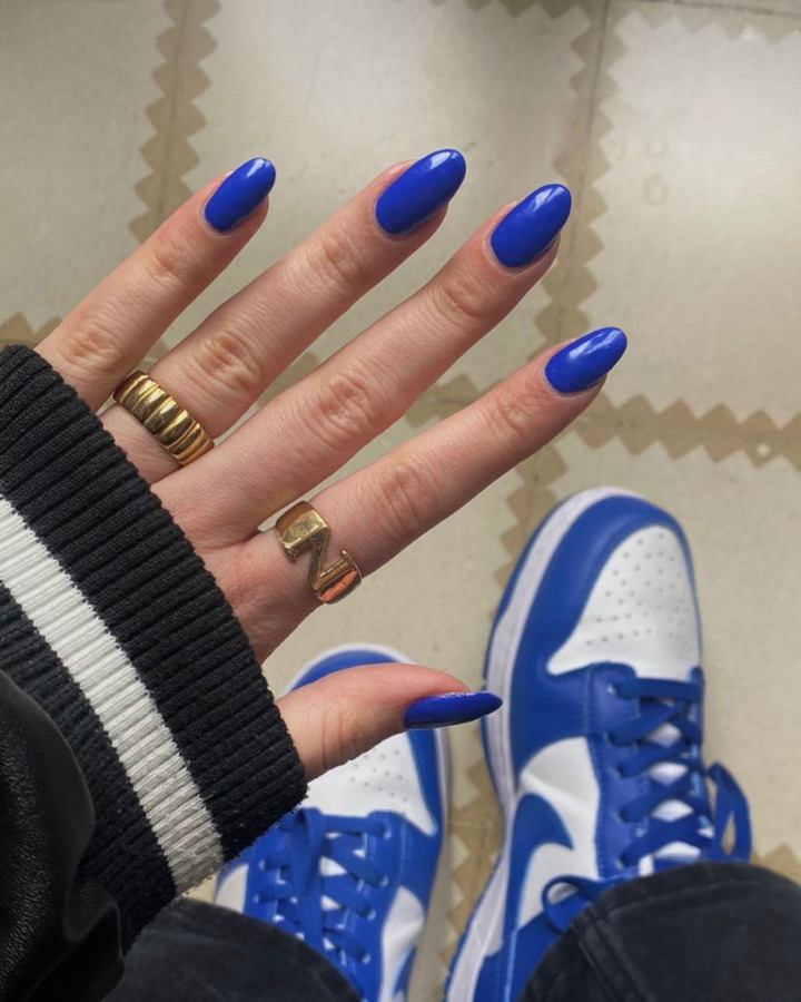 Le Mini Macaron Single Gel Polish Blue Raspberry 10ml