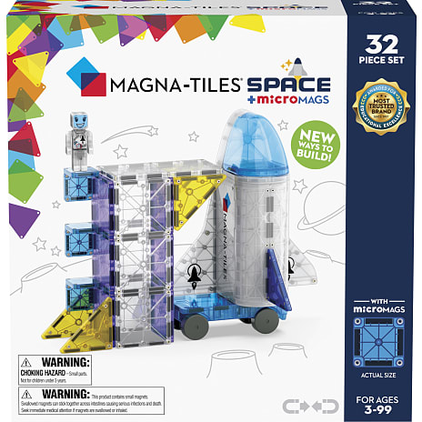 Magna-Tiles rumraket - 32 dele