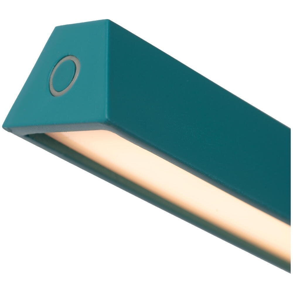 LED vloerlamp met leesarm Lavale in turquoise 3W 130lm