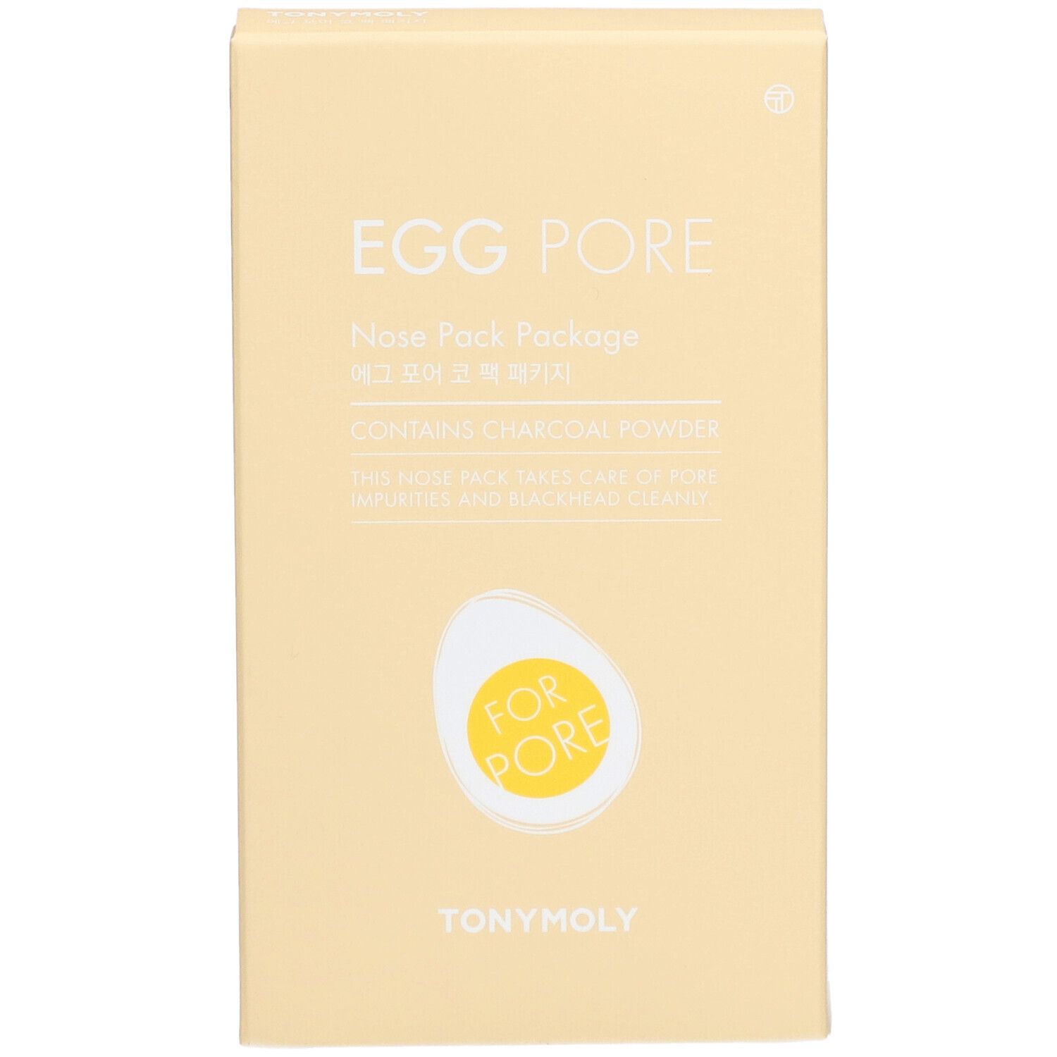 TONYMOLY Egg Pore Nose Pack Package