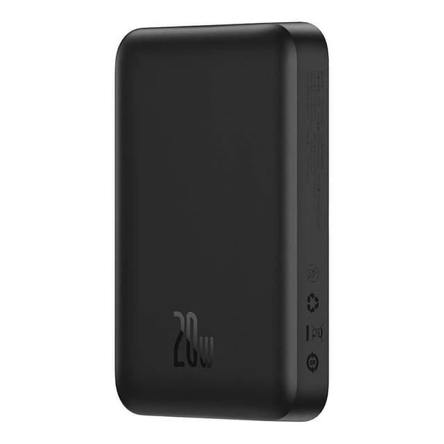 Powerbank Baseus Magnetic Mini 10000mAh, USB-C 20W MagSafe (sort)