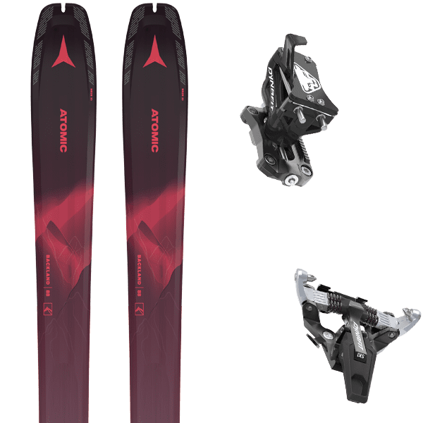 Pack ski de randonnée ATOMIC BACKLAND 88 W + Fix