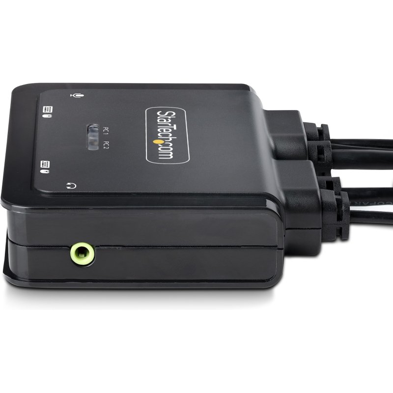 StarTech.com C2-D46-UAC-CBL-KVM commutateur écran, clavier et souris Noir