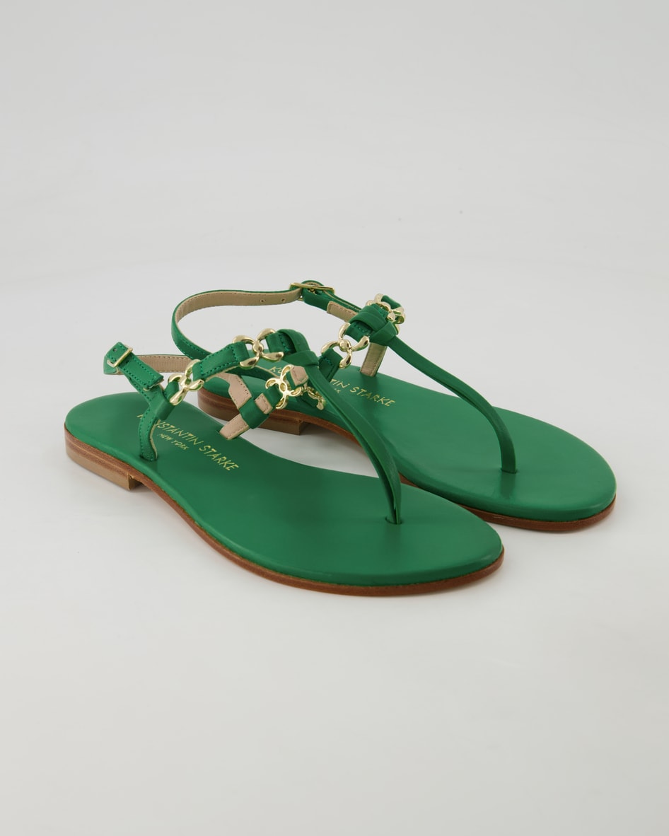 Konstantin Starke Farfallina Sandalen in Grün