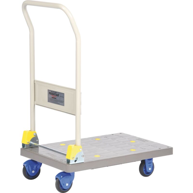 Chariot de manutention plateau polypropylène standard - Charge 150 Kg