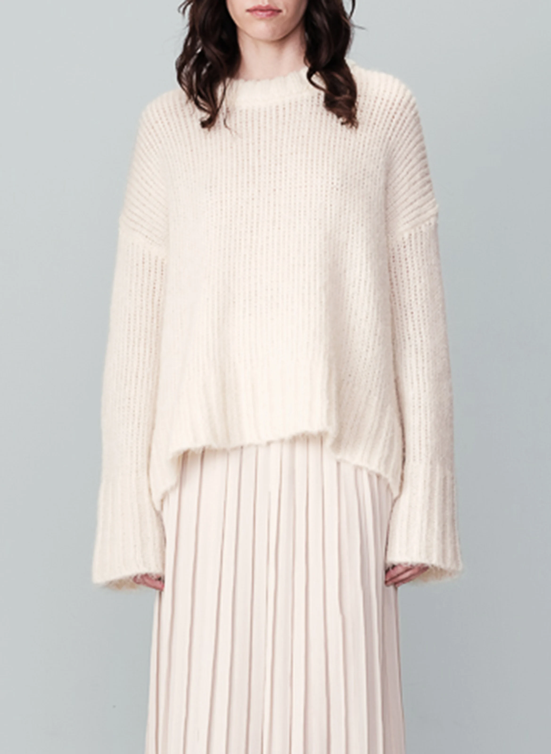 NATALINO - Pull col rond | Beige