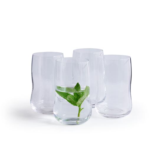 Holmegaard Future 4-pak Glas, Klar, 37 cl
