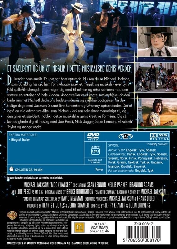 Michael Jackson - Moonwalker - DVD