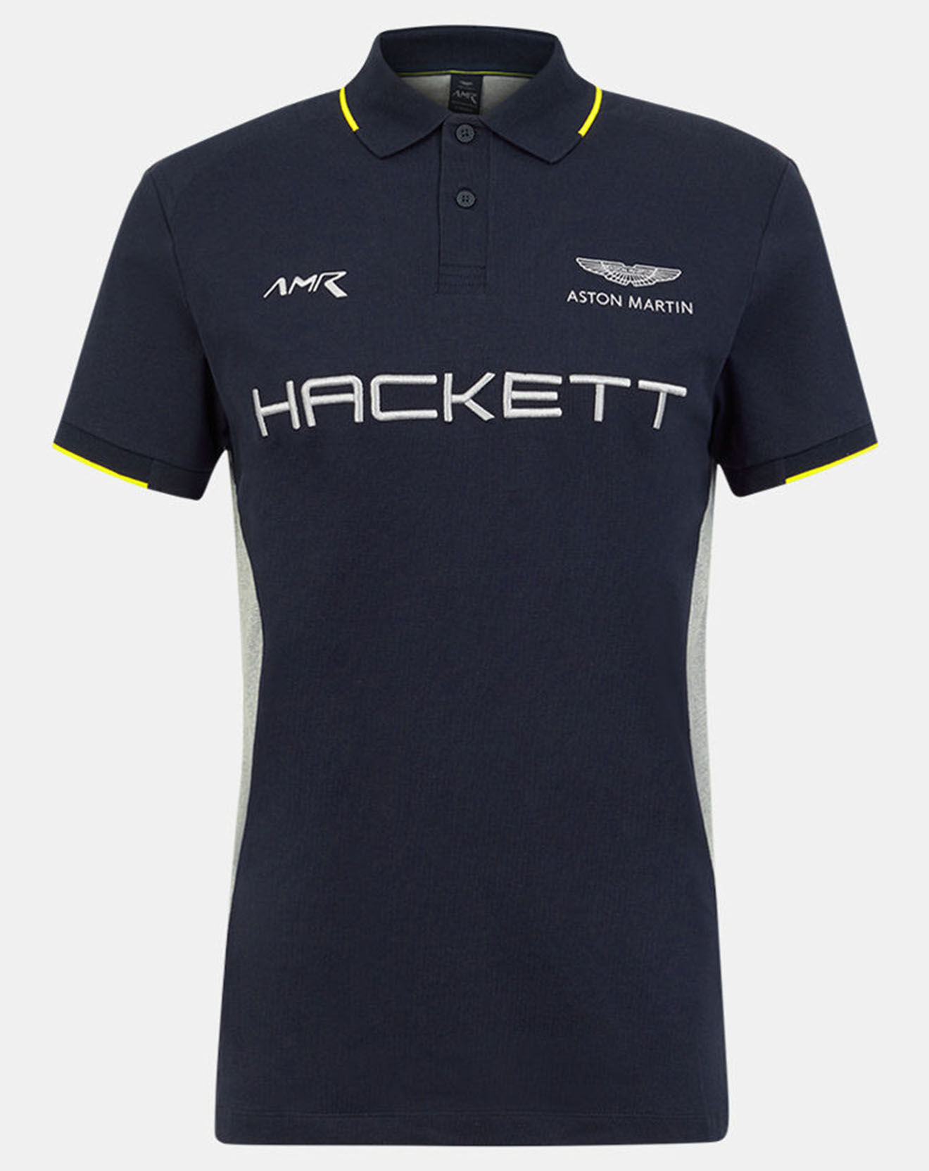 Hackett London Polo Classic Fit Aston Martin Racing mix bleu/gris