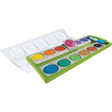 Boîte de peinture K12, 12 couleurs