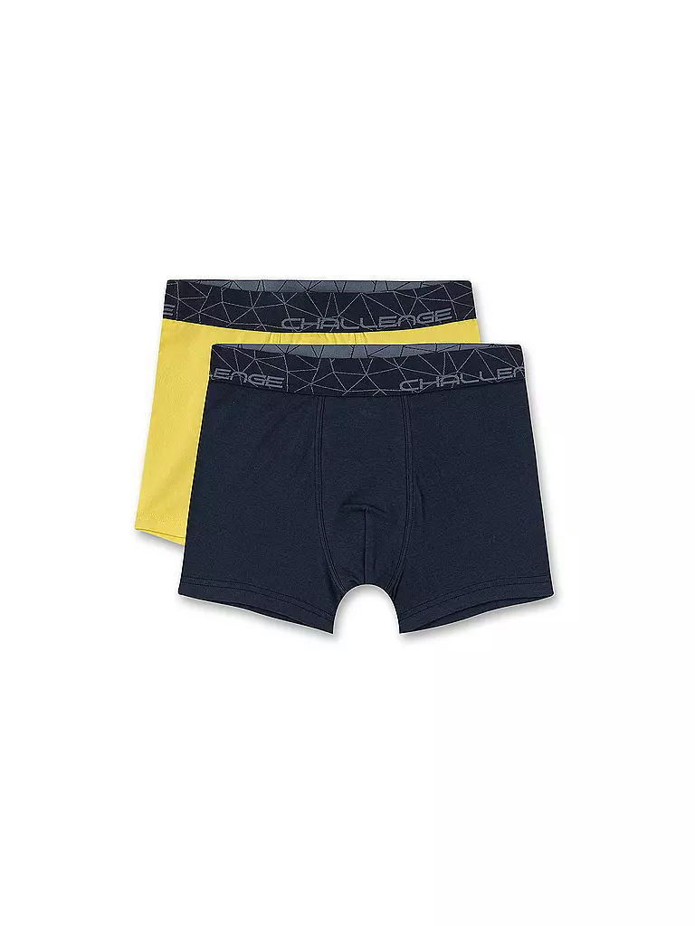 SANETTA Jungen Pants 2-er Pkg. blue space dunkelblau