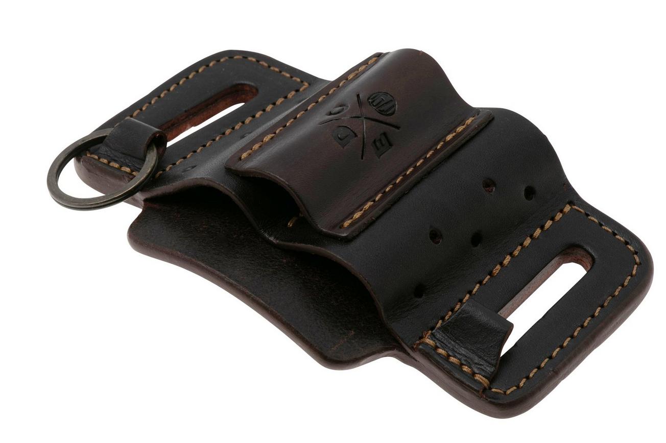 1791 EDC Mini Easy-Slide Medium Flex Ambi Tool Organizer EDC-MN-ES-MF-BUR-A Burgundy, lederen riemholster