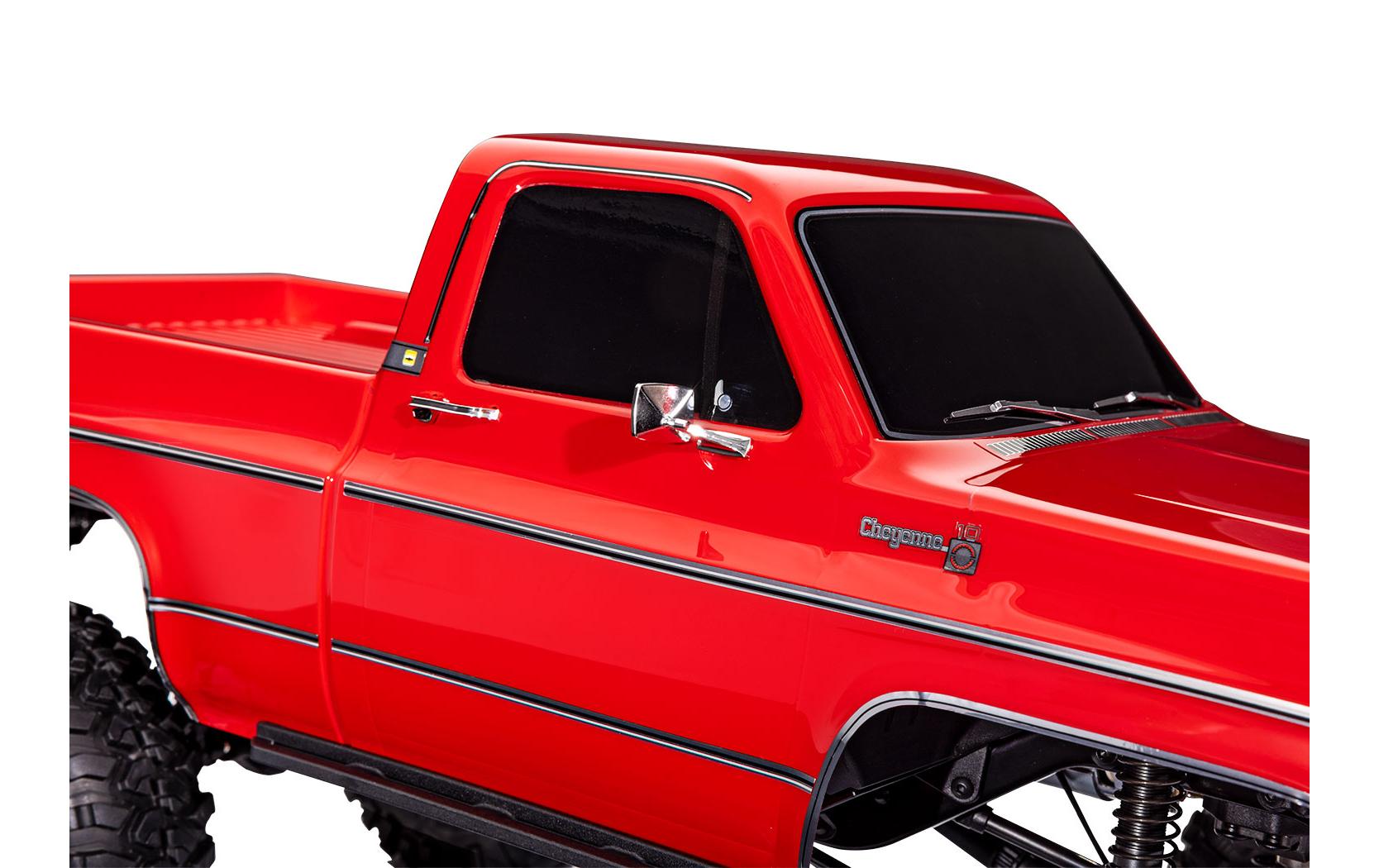 Scale Crawler TRX-4 Chevy K10 Schwarz ARTR, 1:10<br>Rockcrawler mit Chevrolet Squarebody Pickup Karosserie