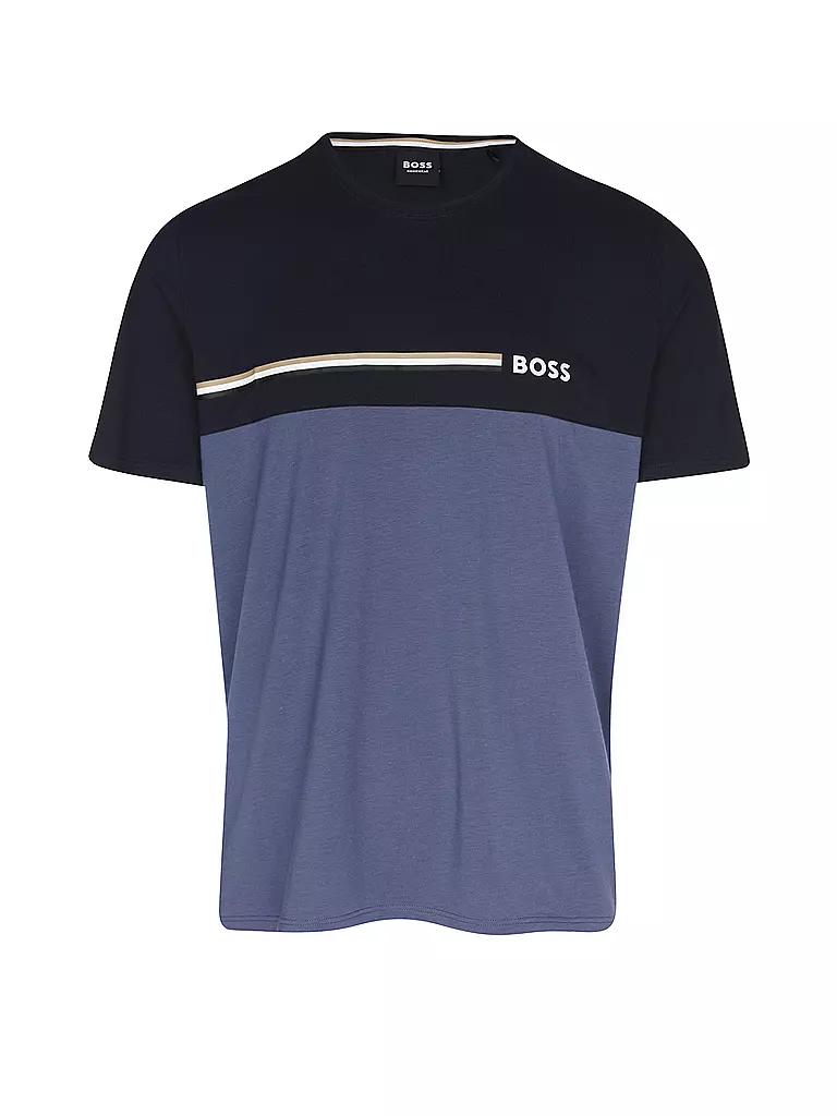 BOSS Loungewear T-Shirt blau