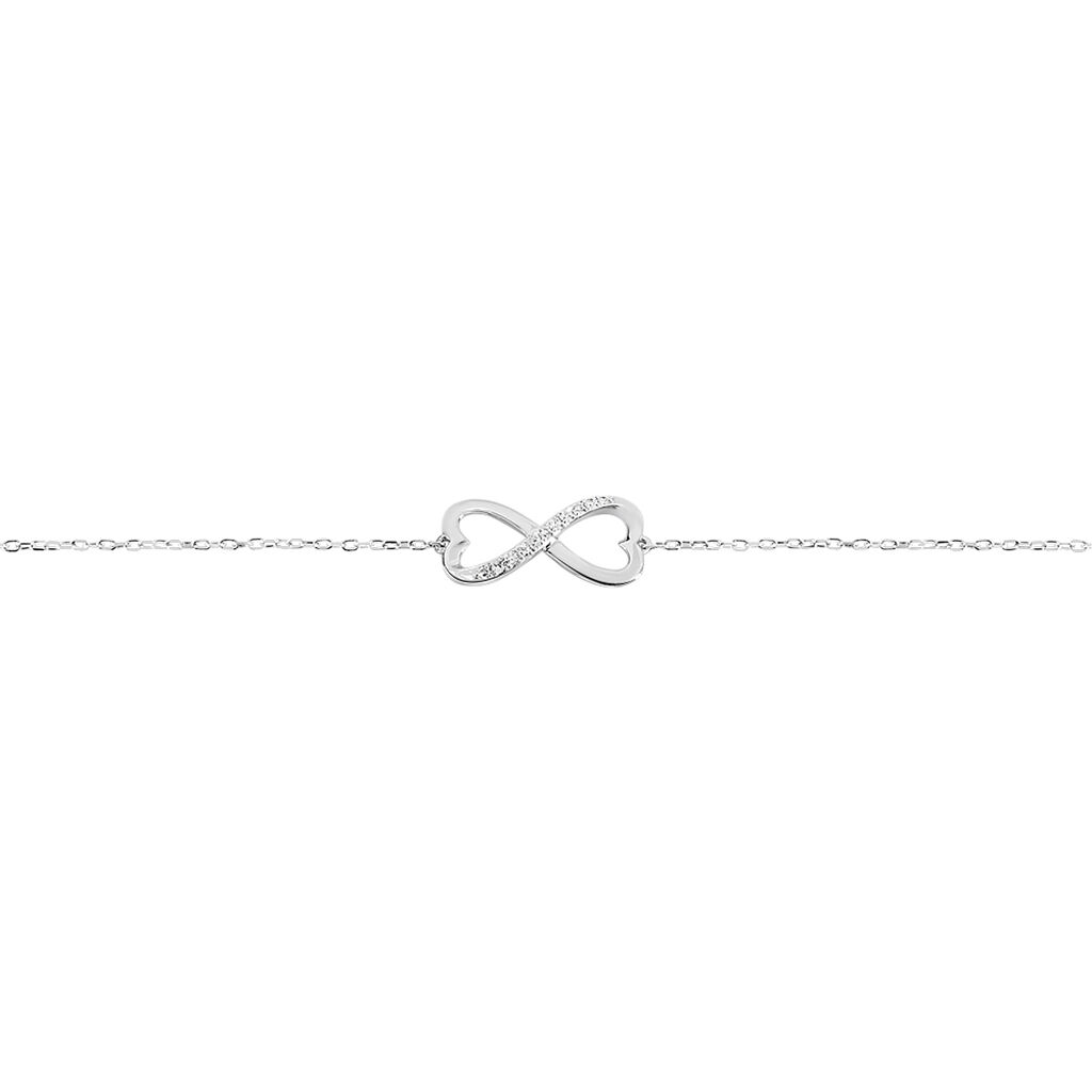 Bracelet Irmela Or Blanc Diamant