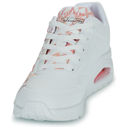 Skechers - UNO GOLDCROWN - SPREAD THE LOVE - Blanc / Rouge