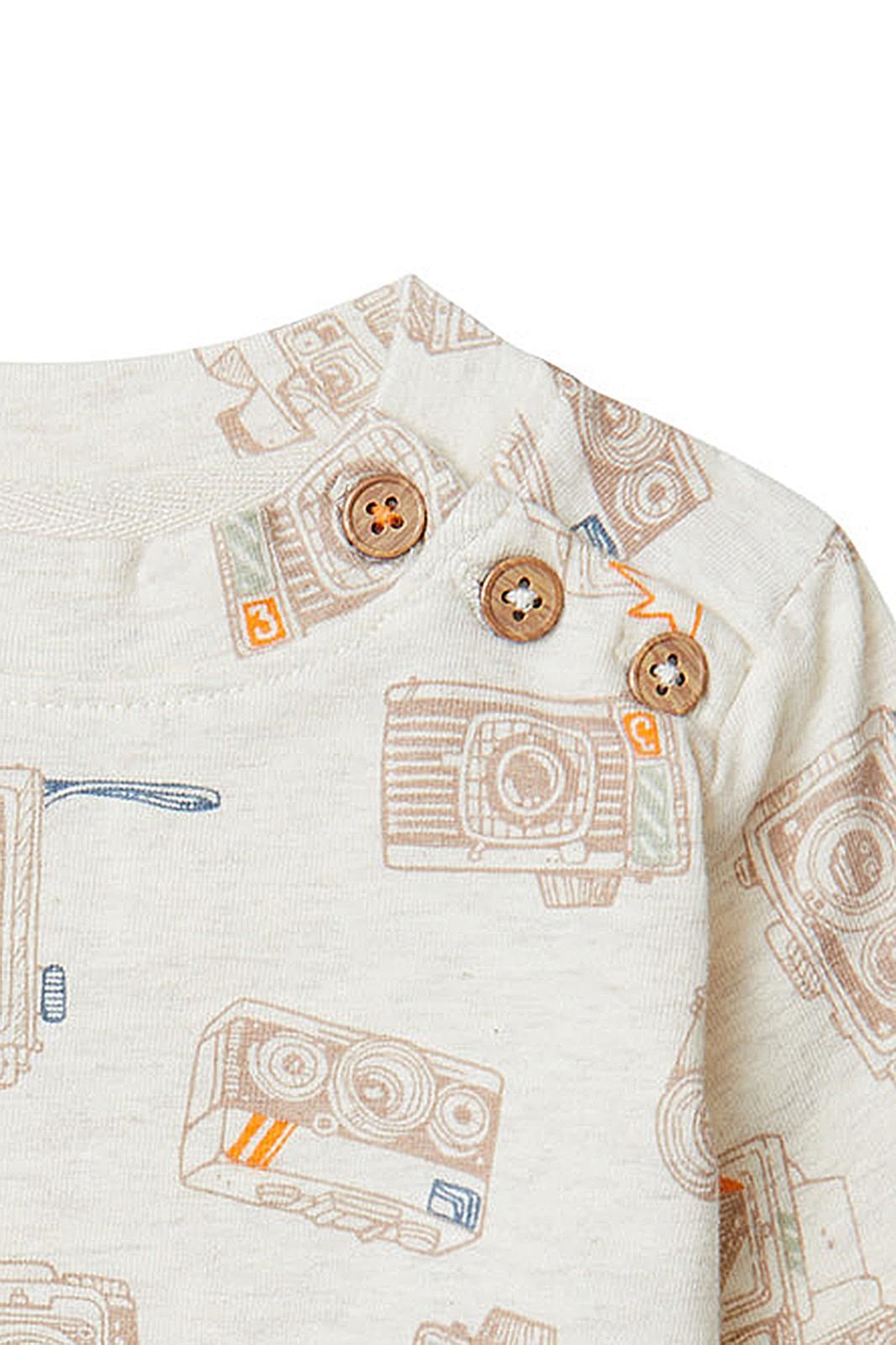 Noppies Baby Longsleeve Baxton - Oatmeal