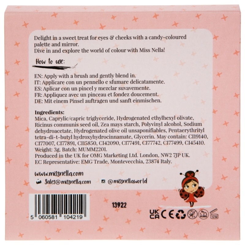 Miss NELLA Eyeshadow Pallette - Macaron Magic