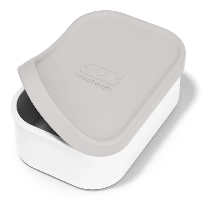 Monbento Boites de compartimentation pour bento MB Extra - Set de 4 | Gris