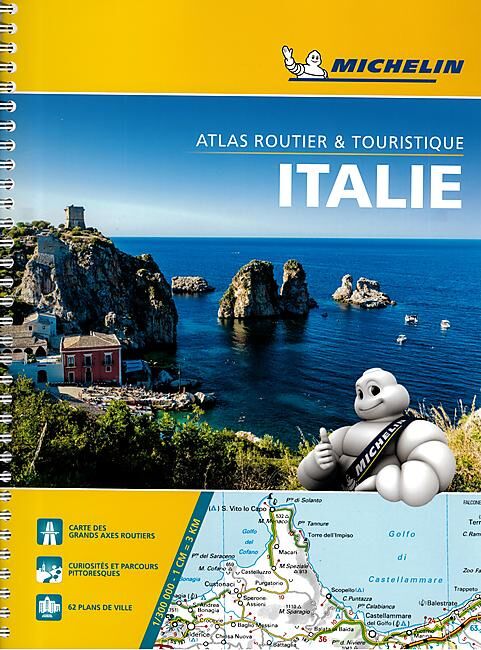 MICHELIN - ATLAS ROUTIER ITALIE SPIRALE 1 300 000