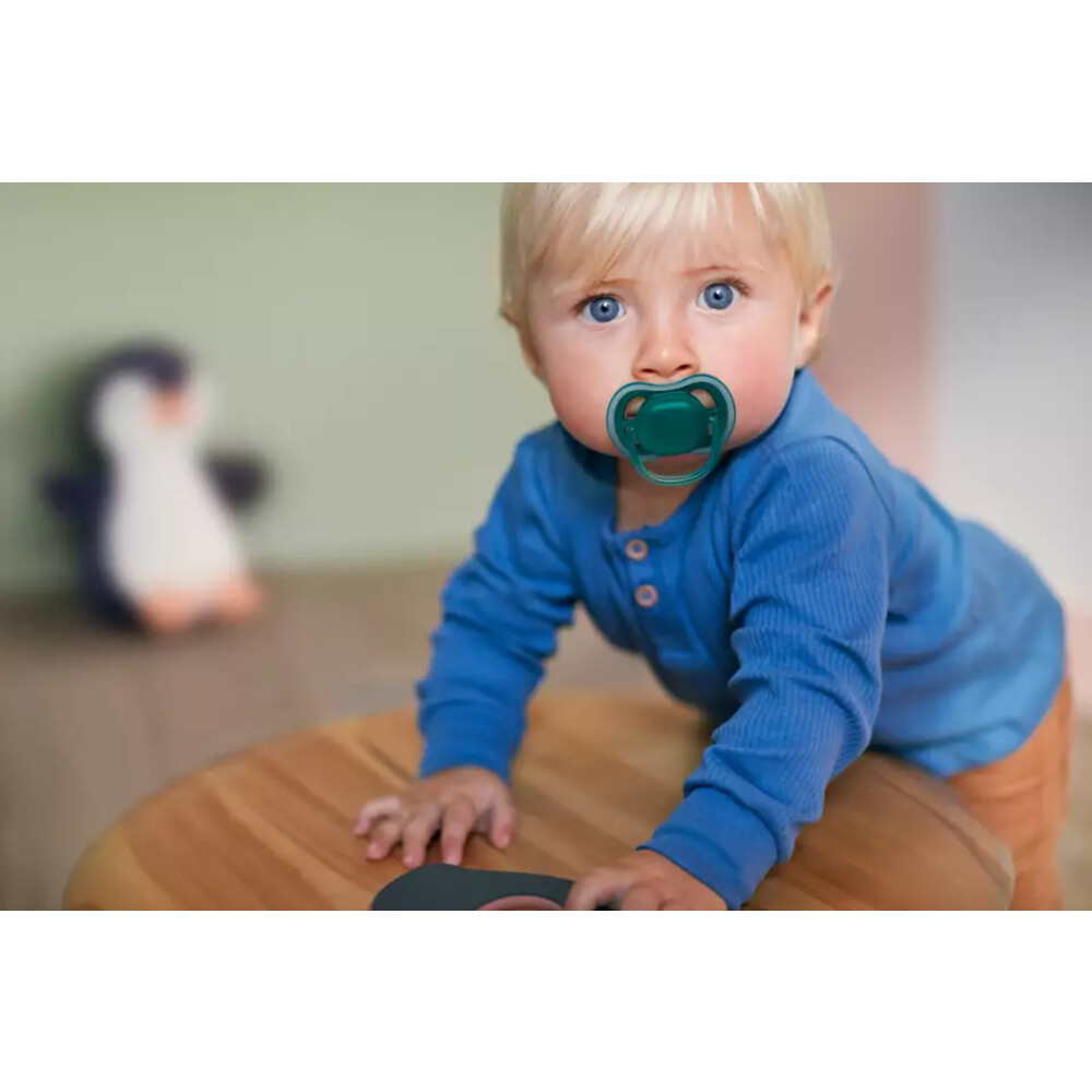 Philips Avent Ultra Air Fopspeen 6-18 mnd Groen Blauw2 stuks