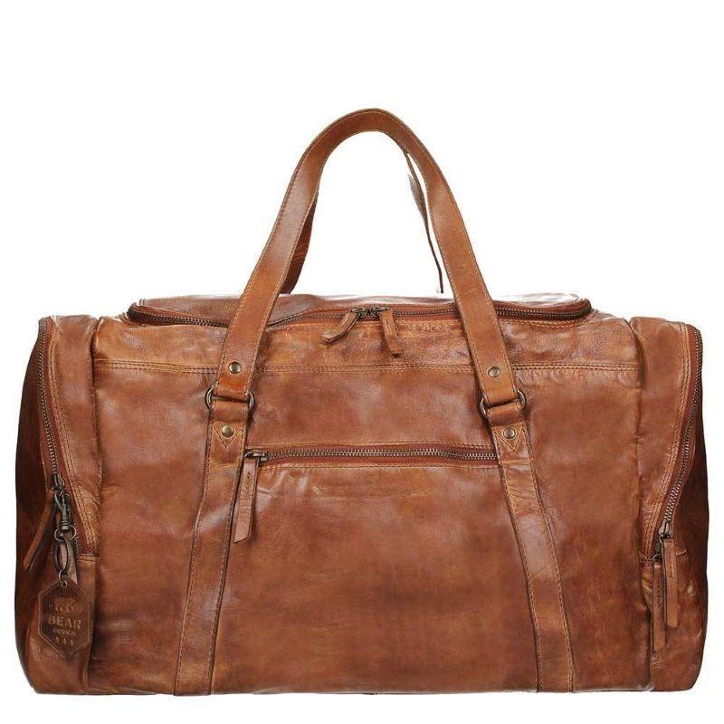 Bear Design Weekendtas Max Cognac