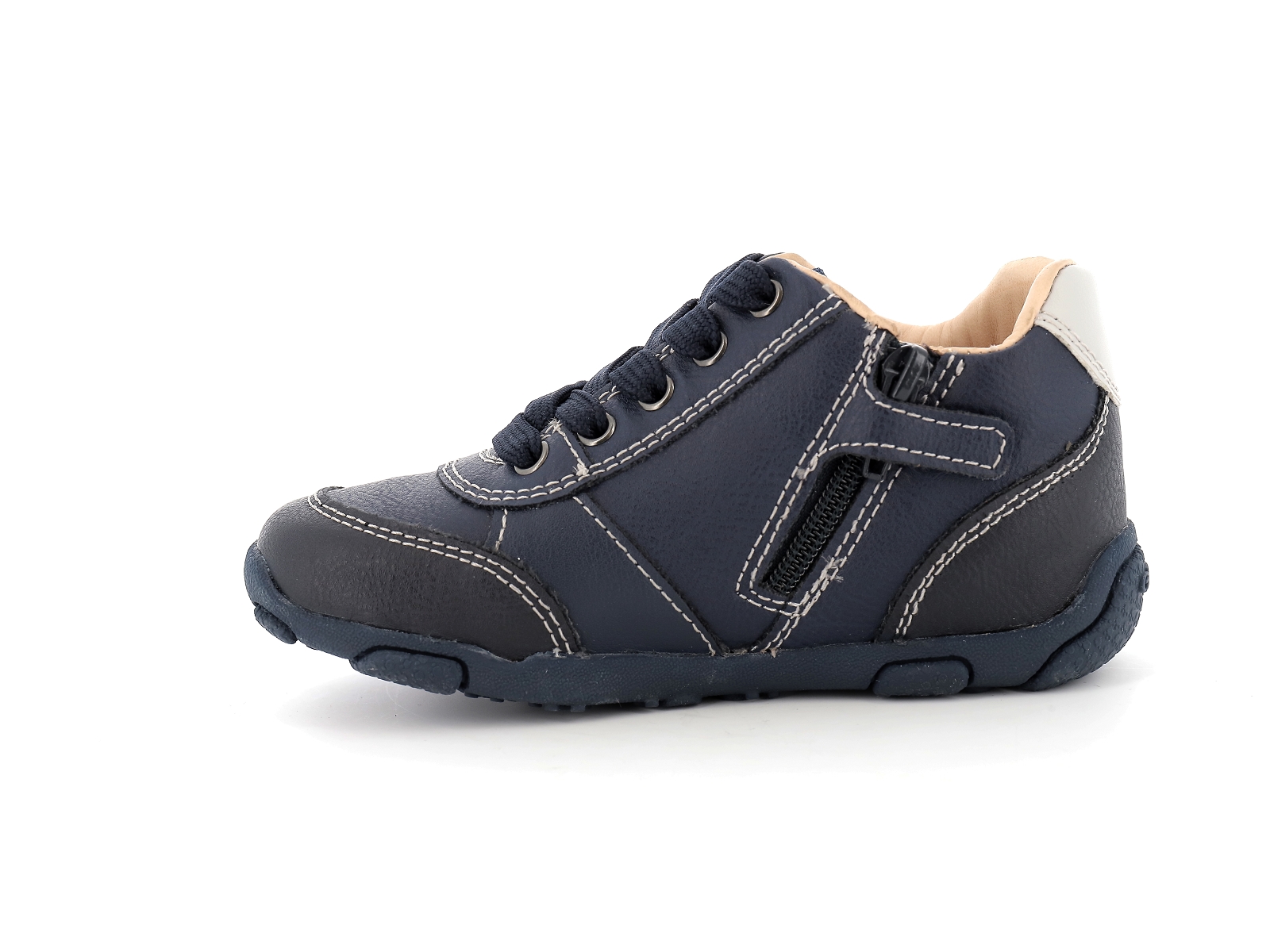 Geox-B BALU BOY-B0436B Synthétique Marine Rouge