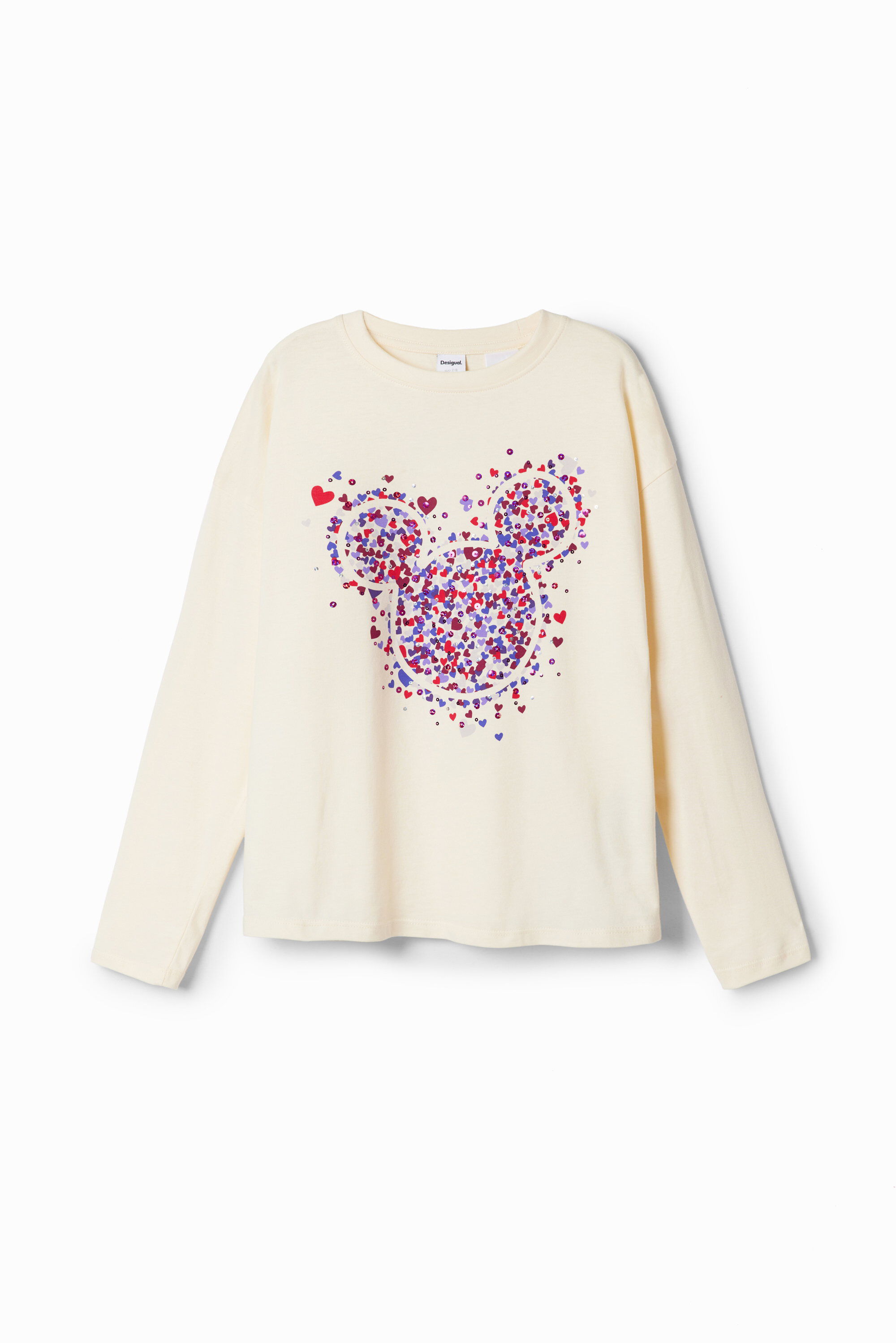 T-shirt cœurs Mickey Mouse