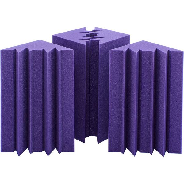 Auralex Acoustics Lenrd Bass Traps Purple