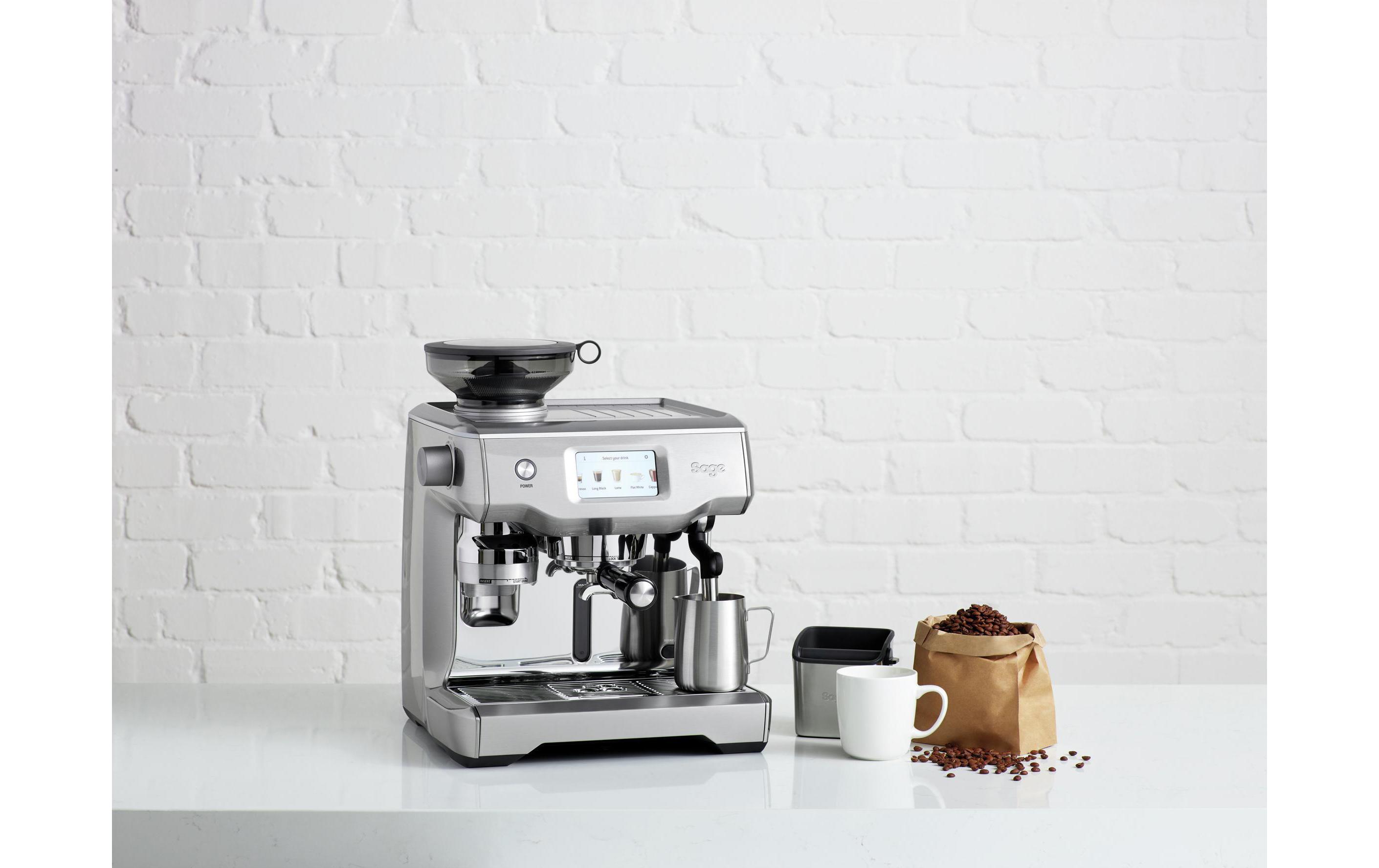 Siebträgermaschine Oracle Touch Silber<br>Espressomaschine für Barista-Qualitätskaffee, silbern