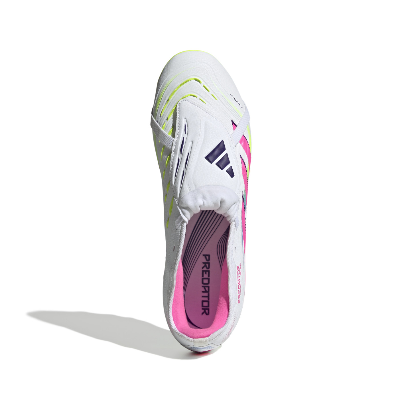 Adidas Predator Pro FT Gras / Kunstgras Voetbalschoenen (MG) Wit Roze Neongeel