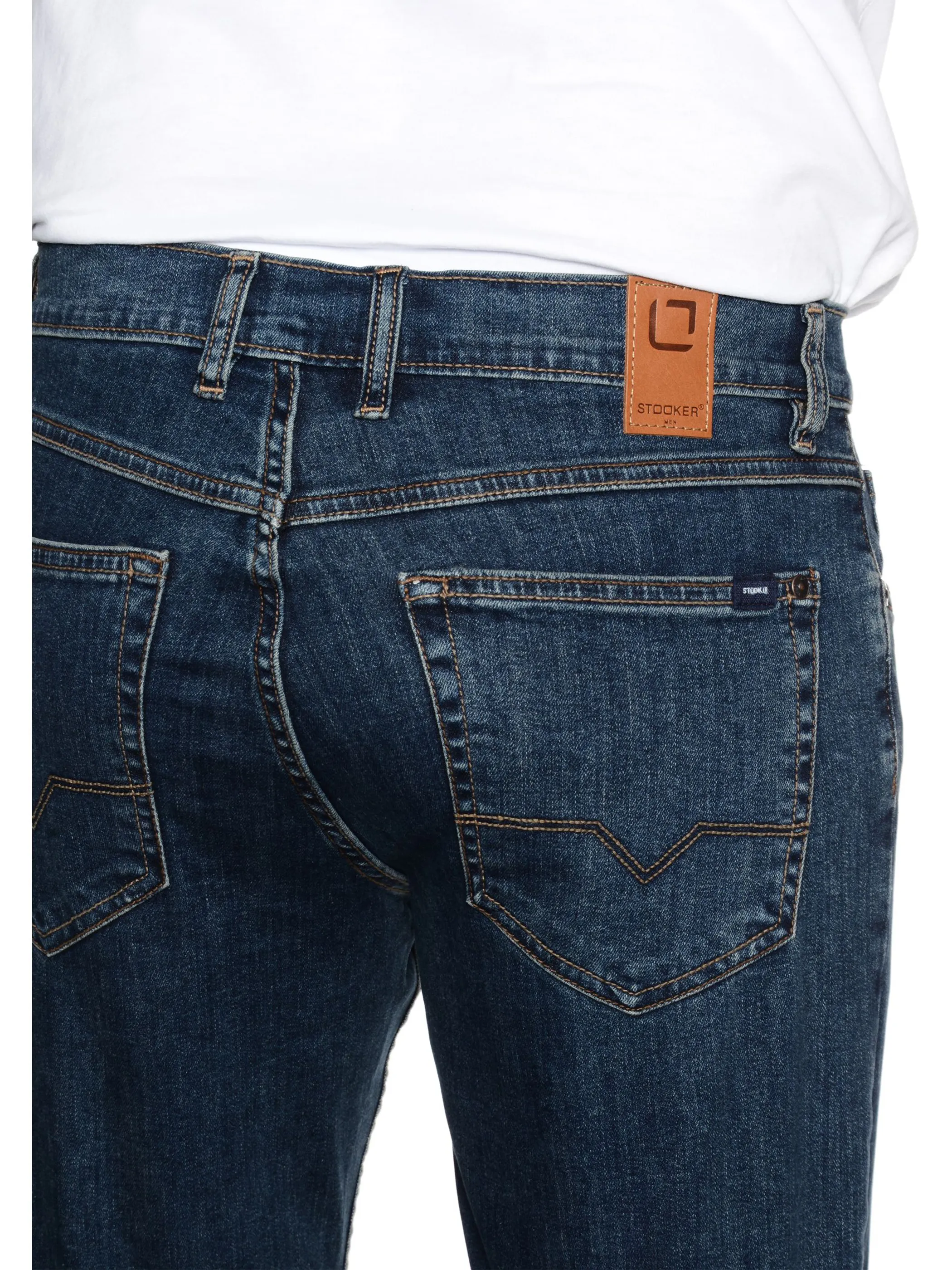 Herren Jeans Straight Fit
