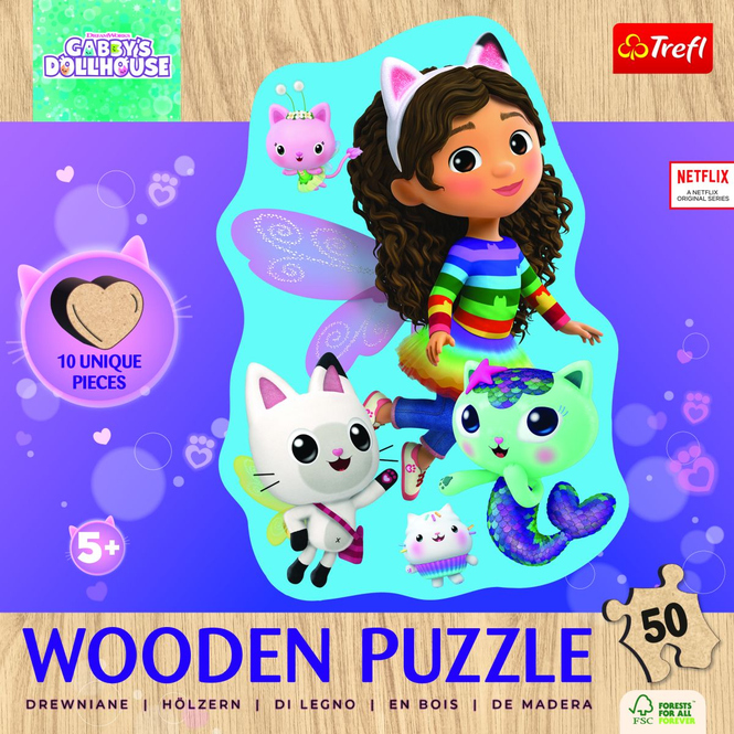 Puzzle - Gabby's Dollhouse - 50 Teile