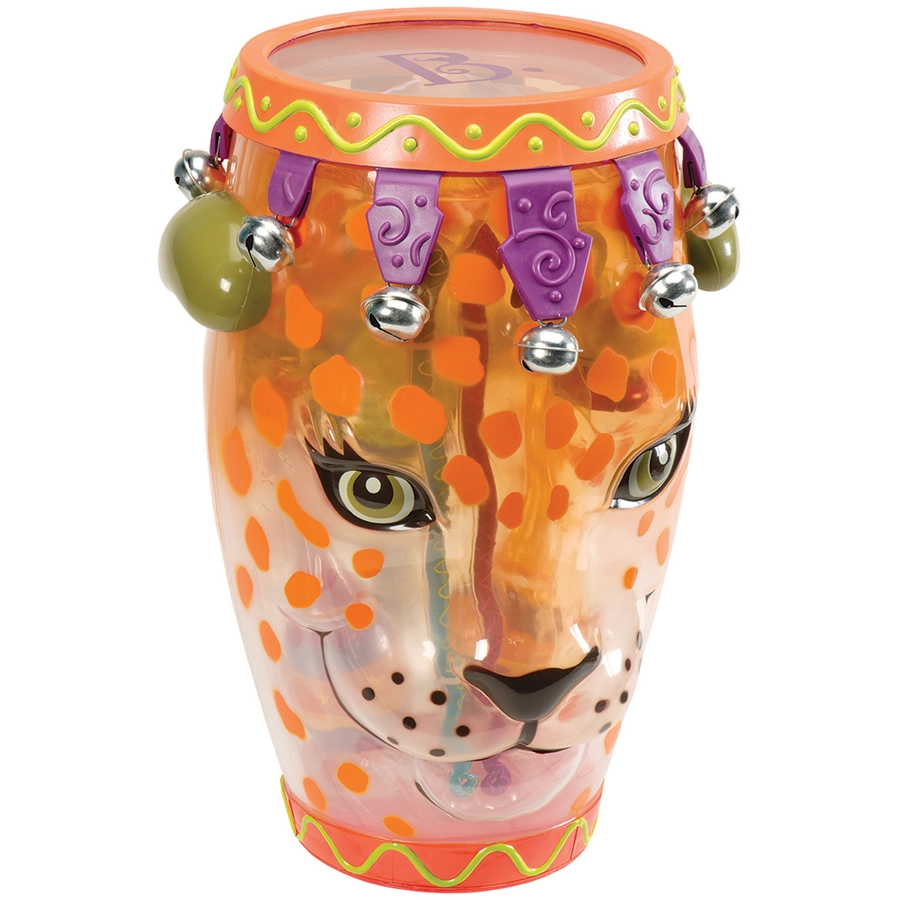 B.TOYS B. Leoparden-Conga mit Musikintrumenten 1