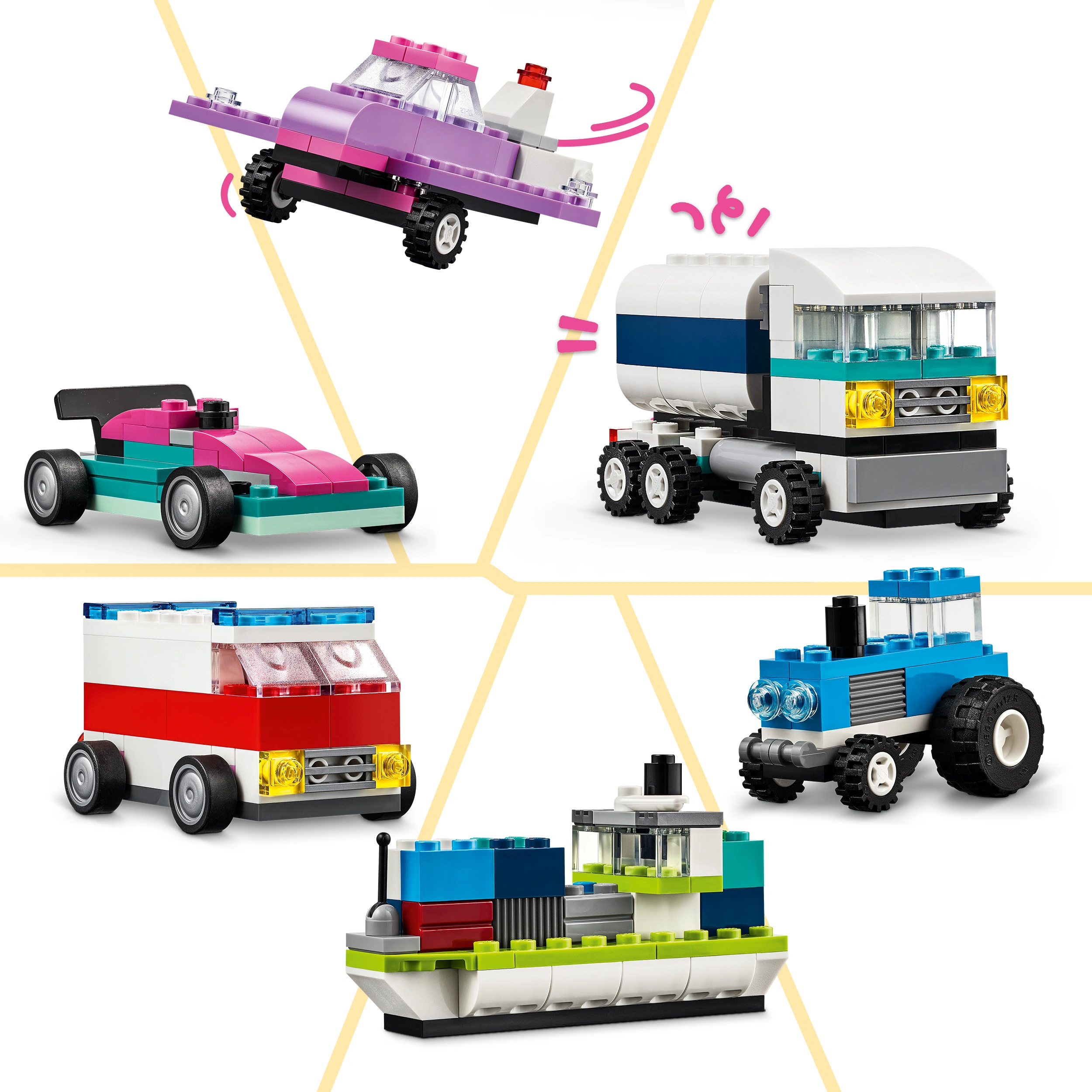 LEGO® Classic 11036 KREATIVE FAHRZEUGE