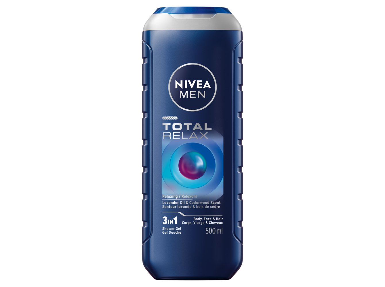 GEL DE BANHO NIVEA MEN TOTAL RELAX 500 ML