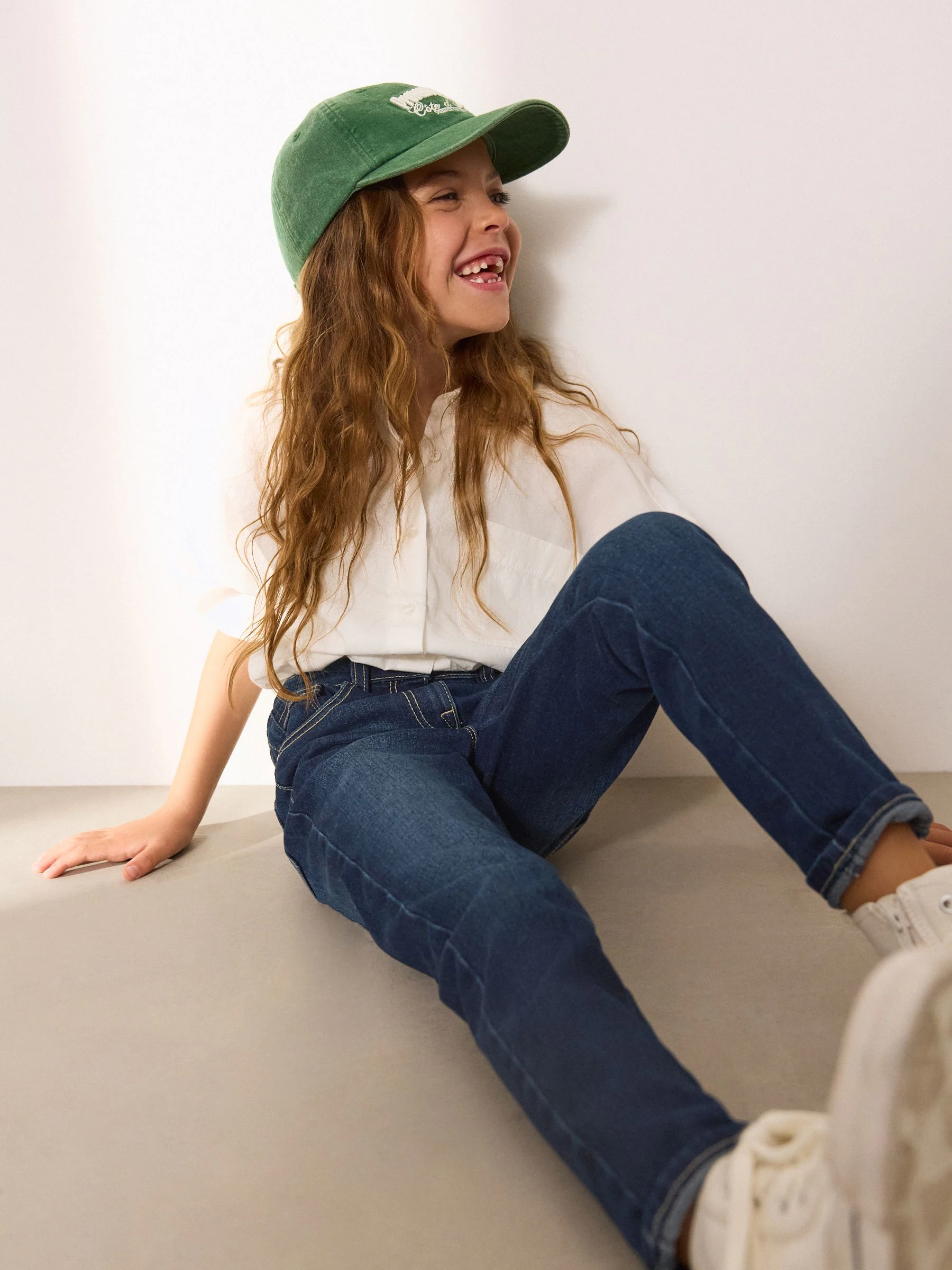 Donker gewassen denim - Skinny jeans (3-16 jr)