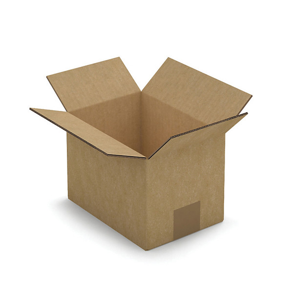 Caisse carton double cannelure 35x35x35 cm, lot de 15