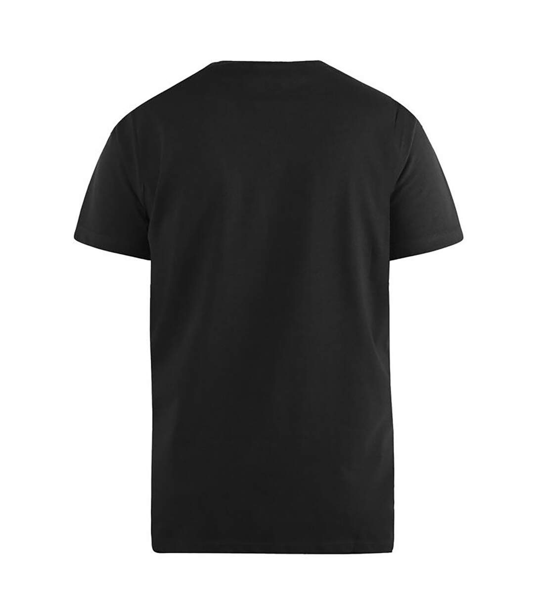 Duke - T-shirt col V SIGNATURE-1 - Homme (Noir) - UTDC166