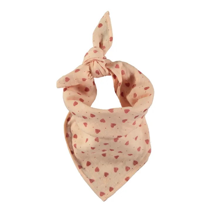 Tocoto Vintage Foulard Cœur | Rose pâle
