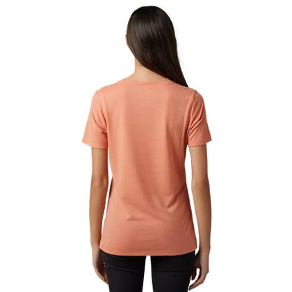 T-Shirt manches courtes Fox ABSOLUTE FEMME - Orange