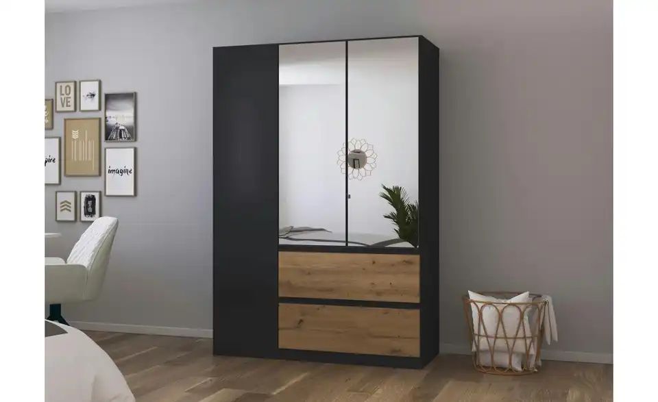 Drehtürenschrank 136 cm 3 Stück